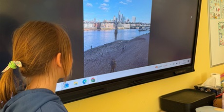 Prezentacja w zerówce - podróż do Londynu 