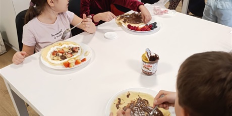 Powiększ grafikę: Zajęcia w zerówce- wspólne śniadanie