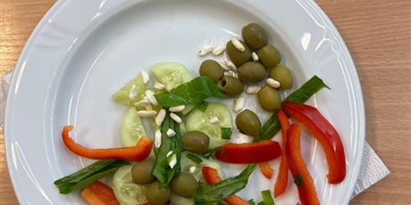 Powiększ grafikę: Potrawy przygotowane przez uczniów