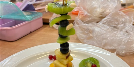 Powiększ grafikę: Potrawy przygotowane przez uczniów