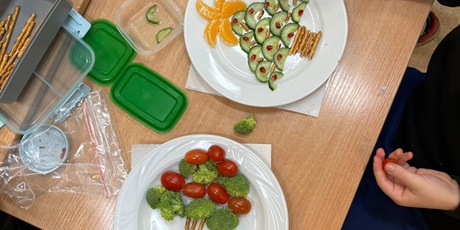 Powiększ grafikę: Potrawy przygotowane przez uczniów