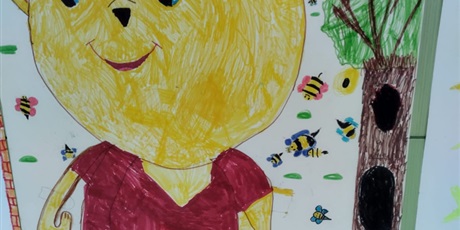 Powiększ grafikę: Z okazji Światowego Dnia Pluszowego Misia misie wykonane różnymi technikami zagościły w świetlicy