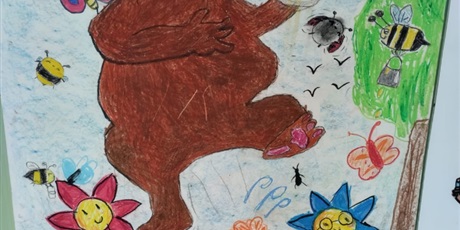 Powiększ grafikę: Z okazji Światowego Dnia Pluszowego Misia misie wykonane różnymi technikami zagościły w świetlicy