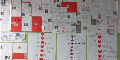 Powiększ grafikę: Prace uczniów.