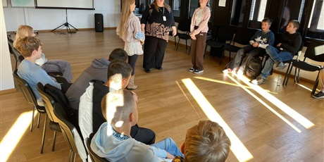 Powiększ grafikę: Klasa 6a na wycieczce