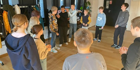 Powiększ grafikę: Klasa 6a na wycieczce