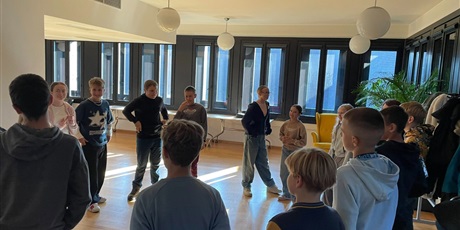 Powiększ grafikę: Klasa 6a na wycieczce