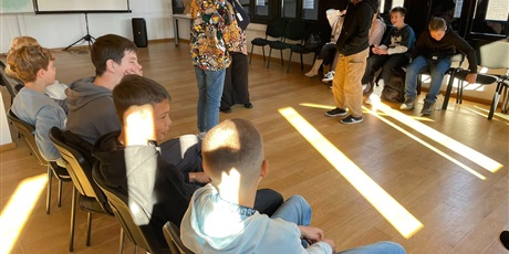 Powiększ grafikę: Klasa 6a na wycieczce