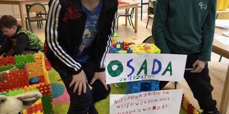 Powiększ grafikę: Zajęcia w świetlicy.