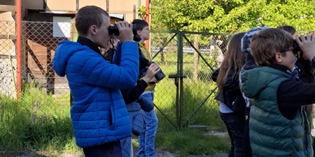 Powiększ grafikę: Uczniowie podczas warsztatów