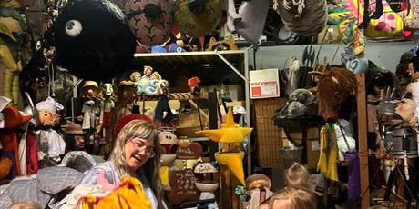 Powiększ grafikę: [Dzieci podczas warsztatów