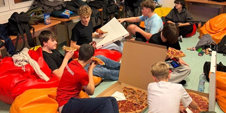 Wieczór filmowy w klasie 8b