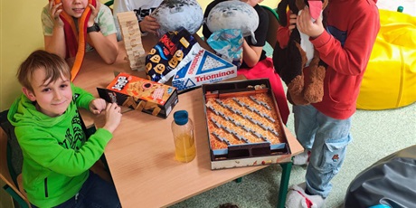 Wieczór gier i zabaw w klasie 4a