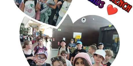 Powiększ grafikę: Wizyta uczniów z Francji w szkole