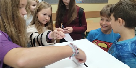 Powiększ grafikę: Wybory na Przewodniczącego Szkolnego Samorządu