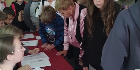 Powiększ grafikę: Wybory na Przewodniczącego Szkolnego Samorządu