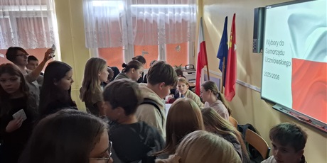 Powiększ grafikę: Wybory na Przewodniczącego Szkolnego Samorządu