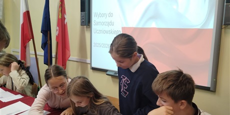 Powiększ grafikę: Wybory na Przewodniczącego Szkolnego Samorządu