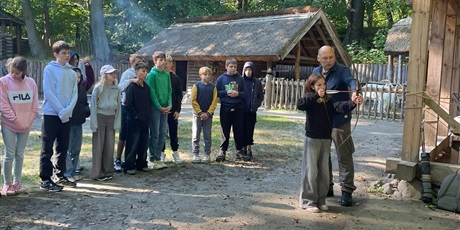 Powiększ grafikę: Klasa 6a na wycieczce