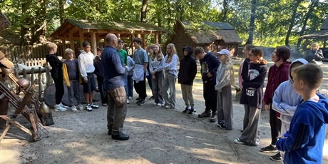 Powiększ grafikę: Klasa 6a na wycieczce