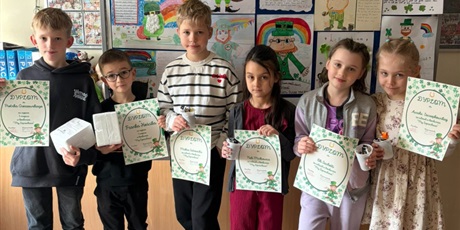 Wyniki szkolnego konkursu językowo-plastycznego „My Leprechaun” 