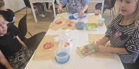 Zajęcia kulinarne w klasie 1A