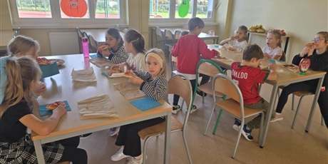 Powiększ grafikę: Zajęcia kulinarne w klasie 1a.