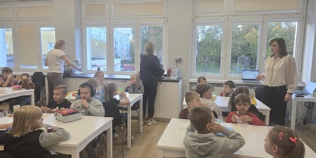 Powiększ grafikę: Zajęcia kulinarne w klasie 1a.