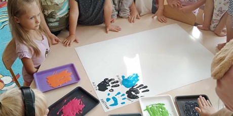 Powiększ grafikę: Zajęcia w oddziale przedszkolnym