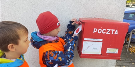 Powiększ grafikę: Dzień Poczty Polskiej w zerówce
