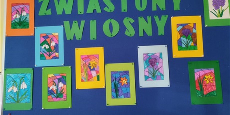 Zwiastuny wiosny zawitały już do świetlicy szkolnej