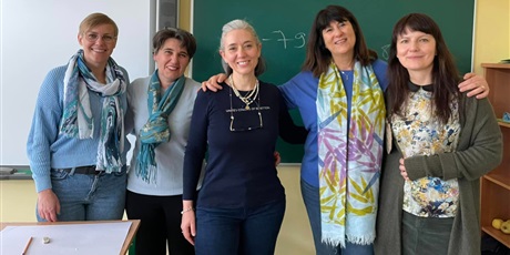 Powiększ grafikę: Zajęcia z nauczycielkami z Włoch